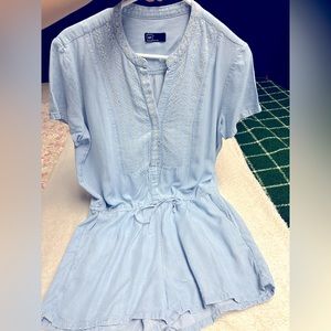 GAP Denim romper light washed